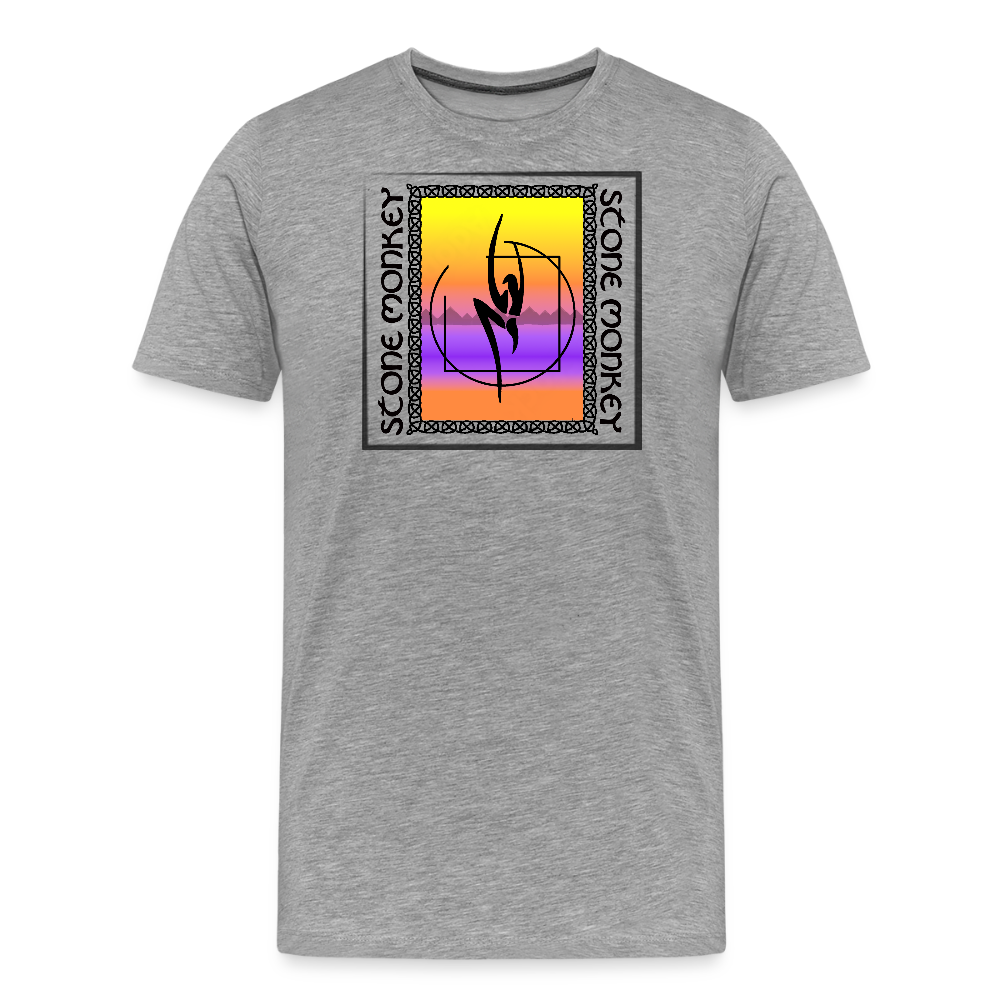 GASTON Birth of The Extreme Climbers Tee - heather grey