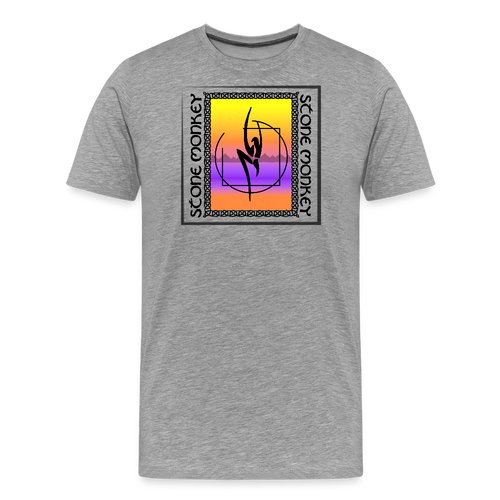 GASTON Birth of The Extreme Climbers Tee - heather grey